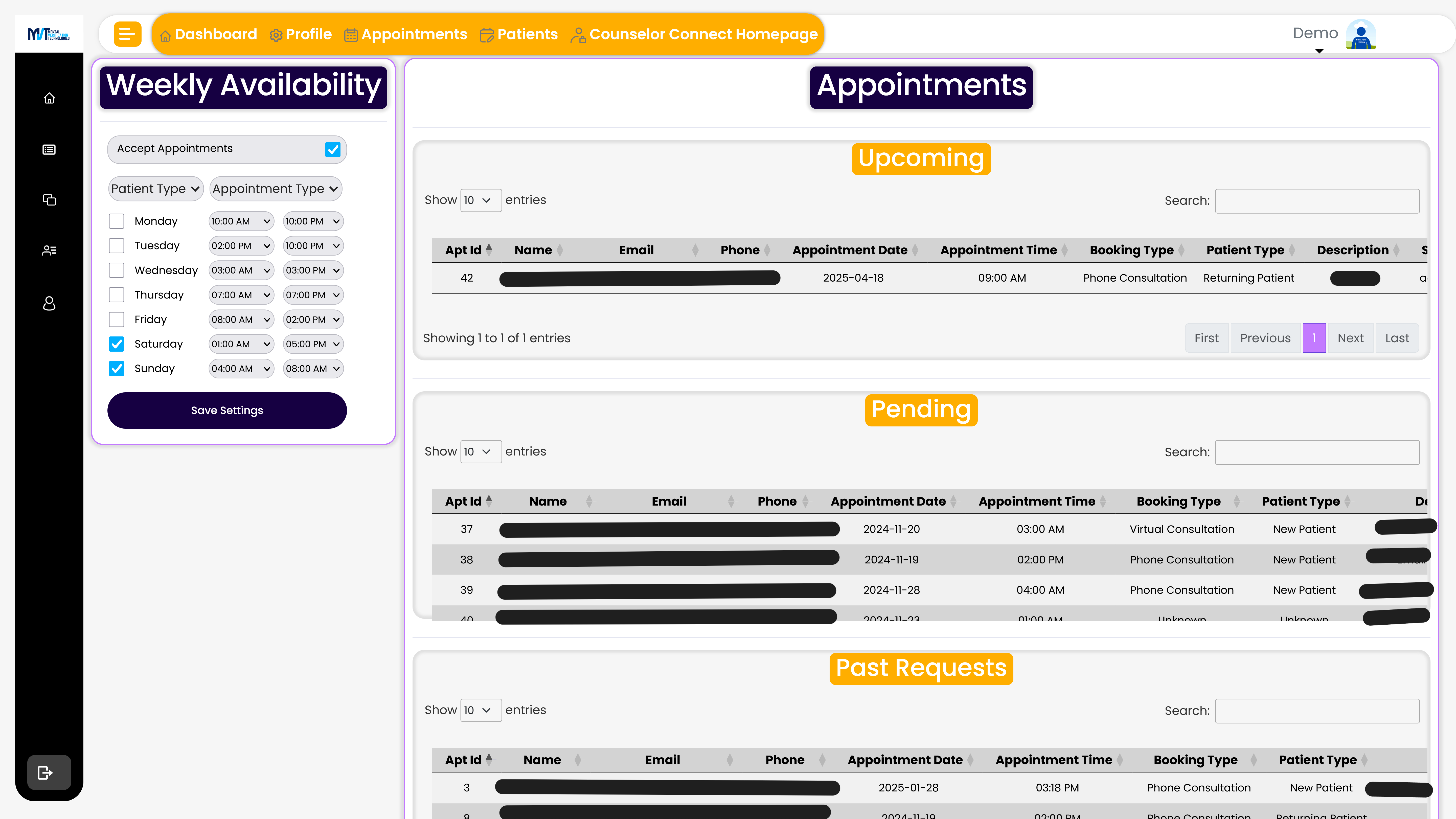 Appointment Management